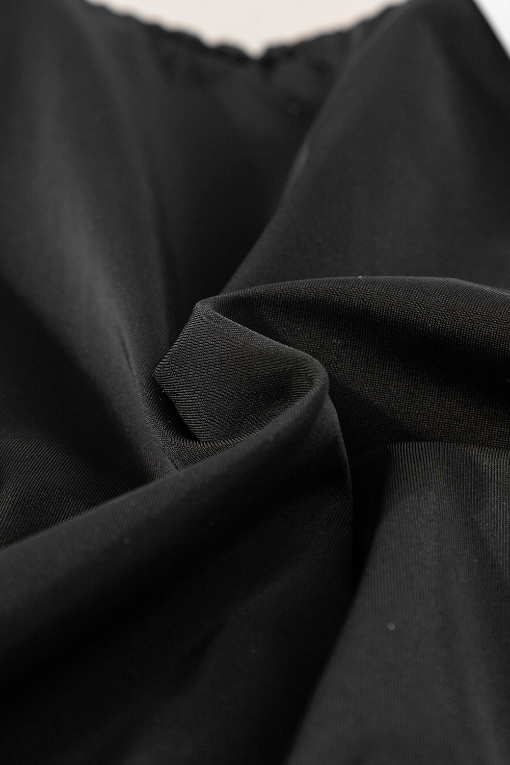 Blue Contrast Trim Crisscross Back High Waisted Bikini showcasing stylish design and comfortable fit.