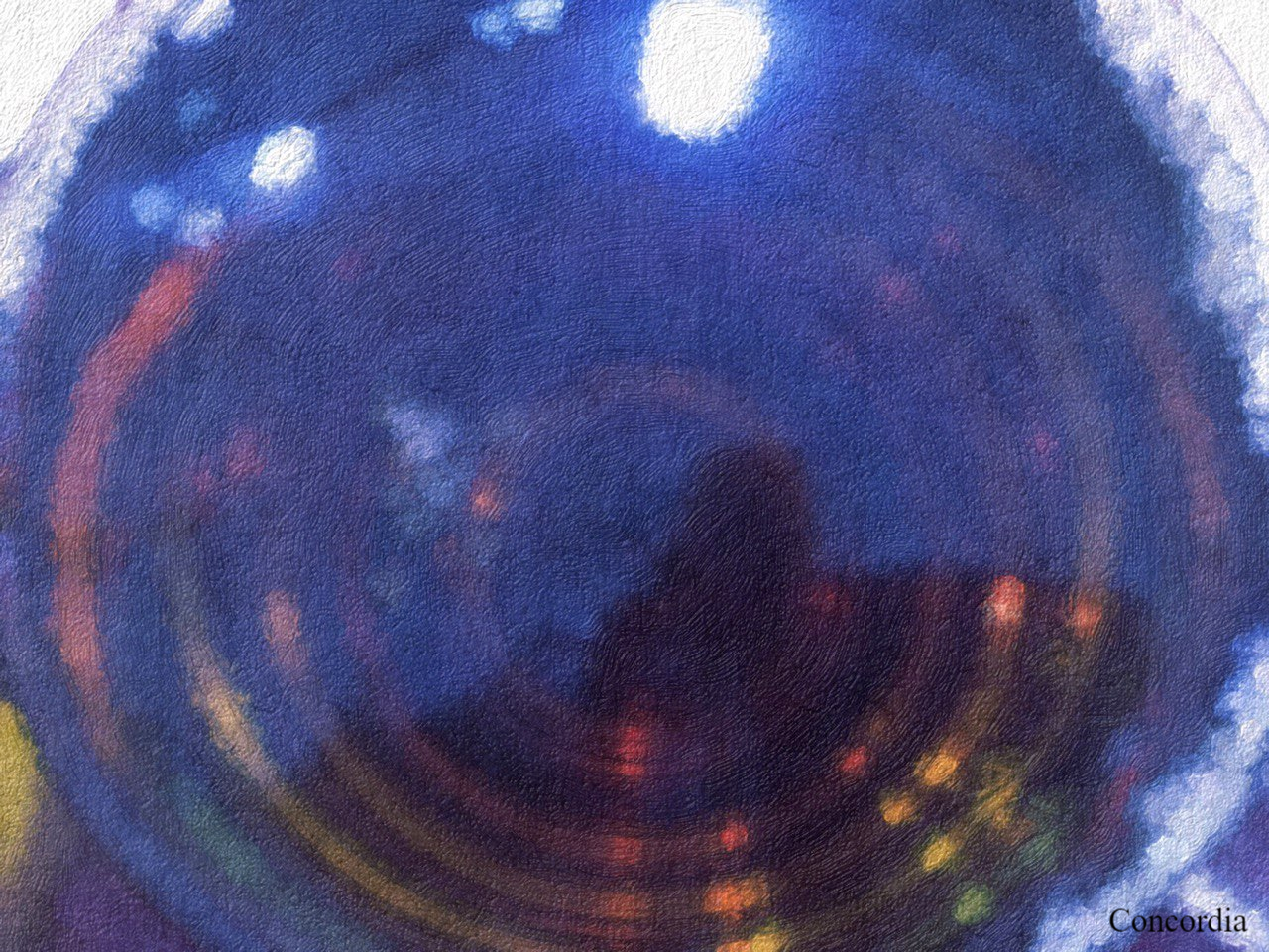 Blue NFT artwork displayed on a digital platform, showcasing its unique design and vibrant colors.