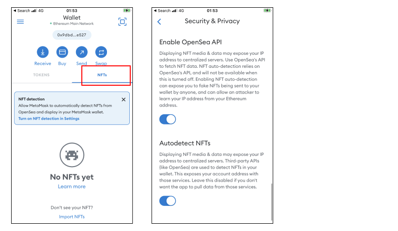 Blue NFT artwork displayed on a digital platform, showcasing its unique design and vibrant colors.