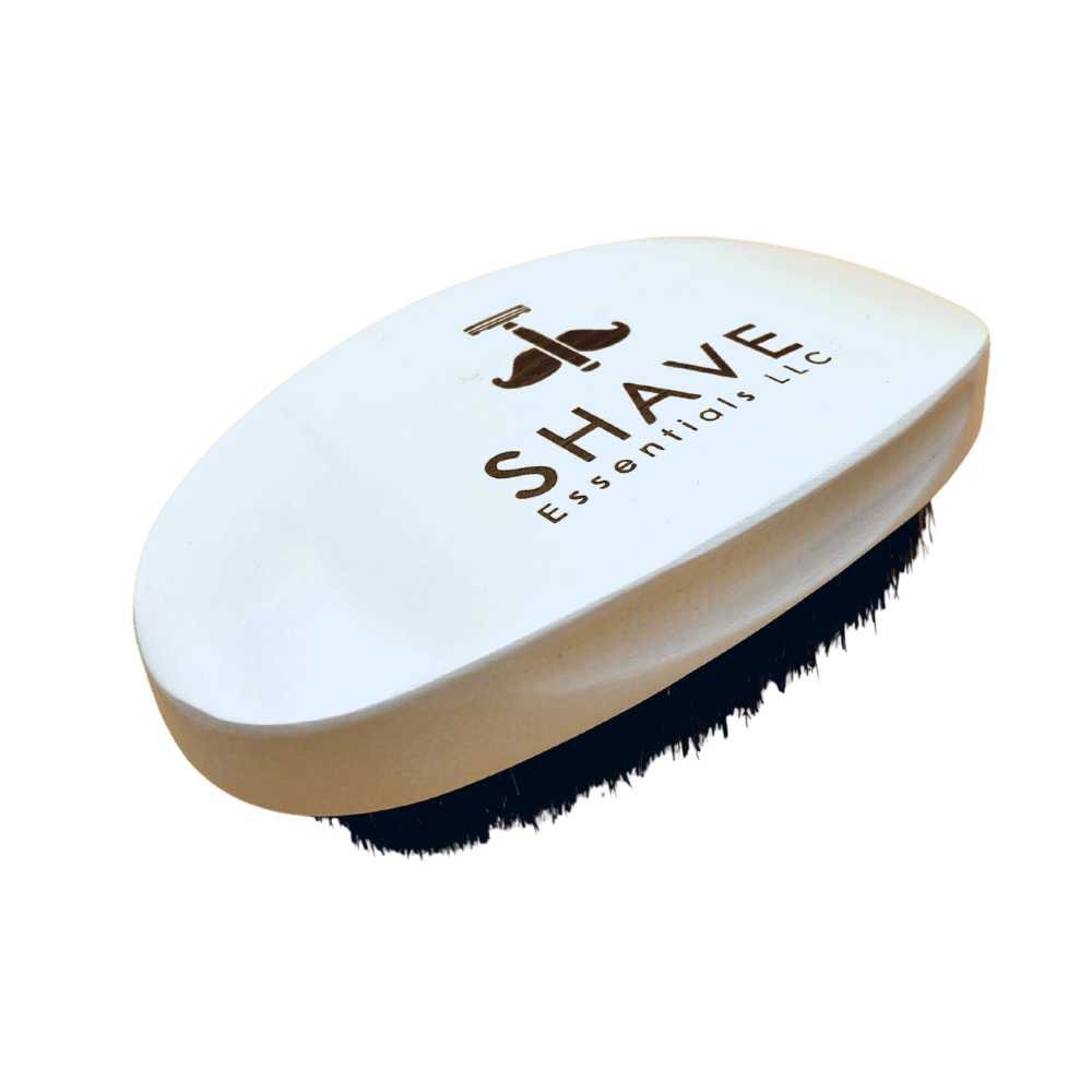 A high-quality Boar Bristle Hair Brush featuring a blend of natural boar bristles and nylon, available in red, black, and white colors.