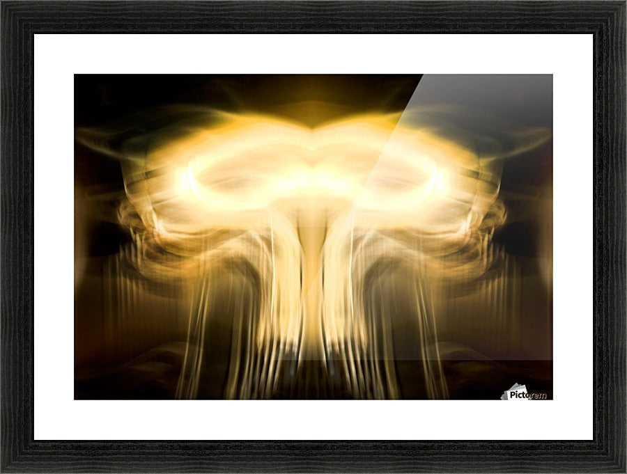 A vibrant and colorful artwork titled BOOM by Henri Hadida, showcasing intricate details and available in multiple print formats.