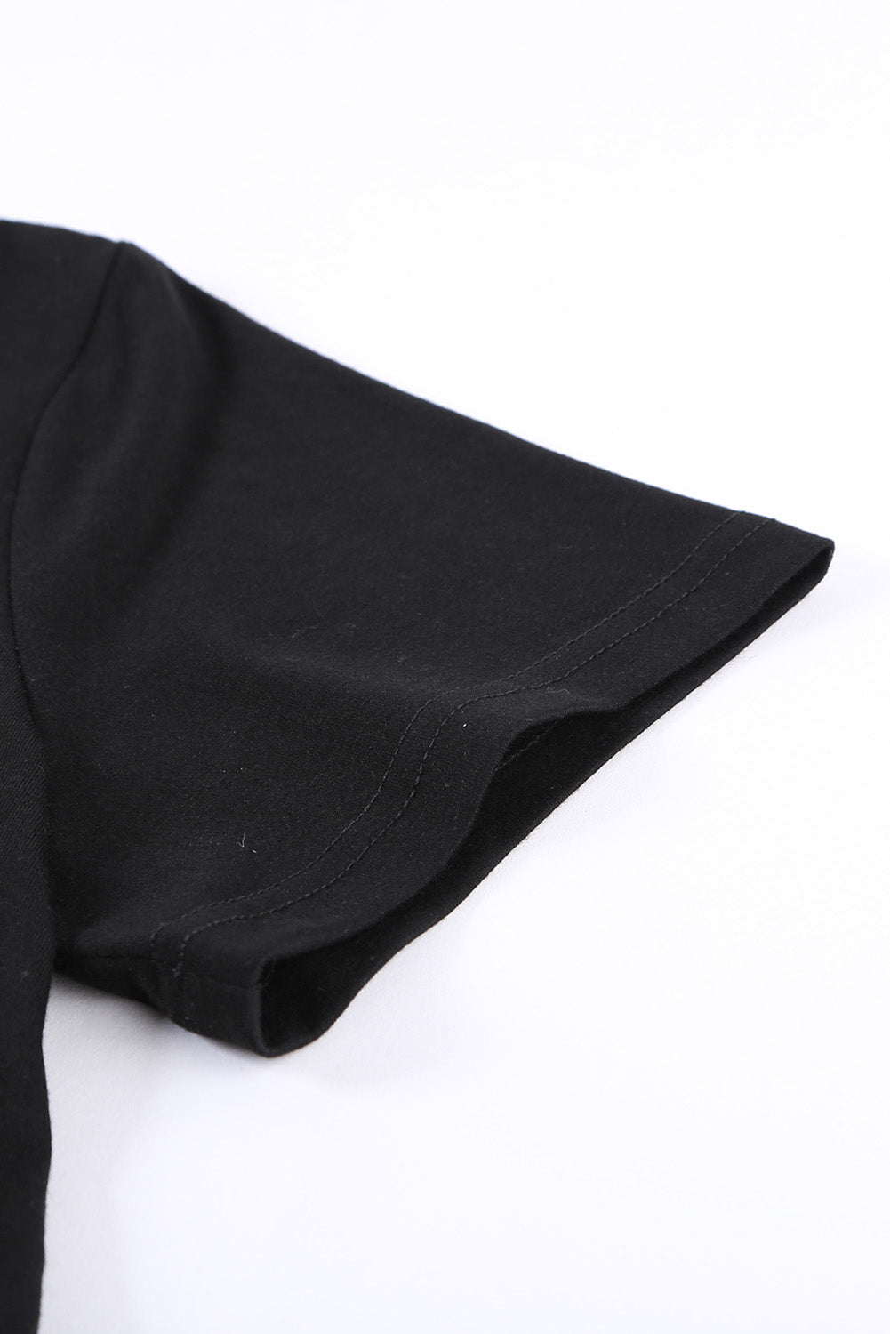 Brown Colorblock T-shirt featuring stylish side slits and a relaxed fit, perfect for casual wear.