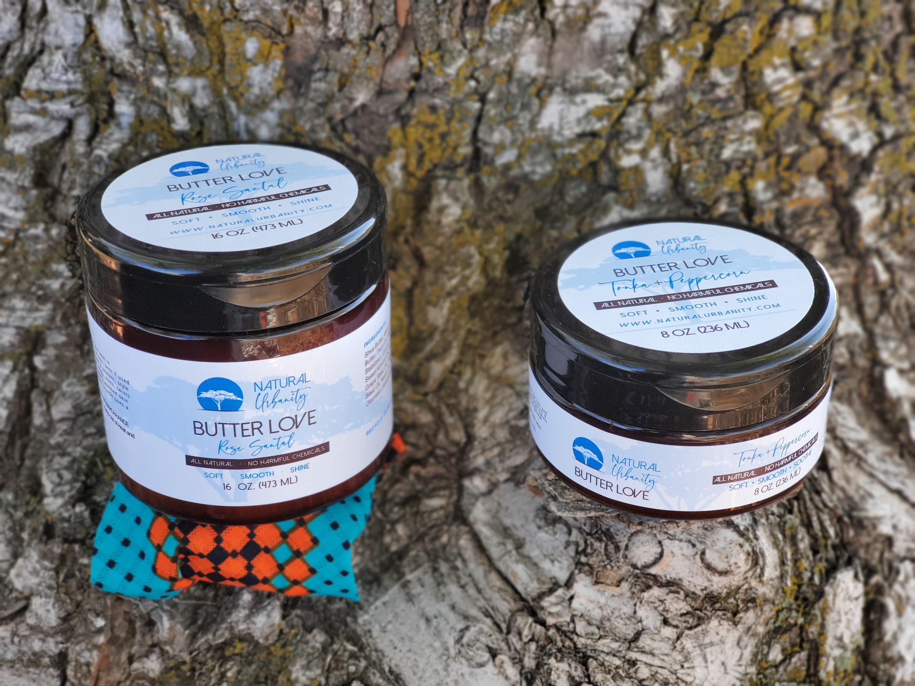 Butter Love Original Hair and Body Butter in a jar, showcasing its creamy texture and natural ingredients.