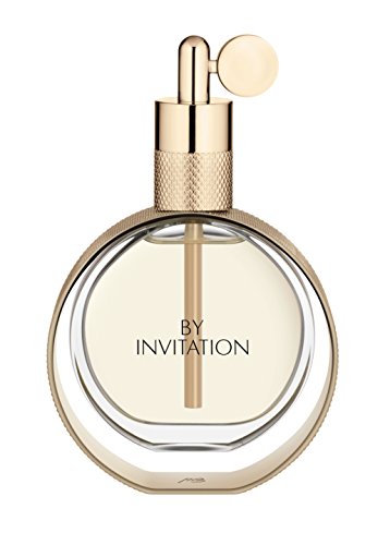 By Invitation Eau de Parfum by Michael Buble in an elegant bottle, showcasing its sophisticated design.