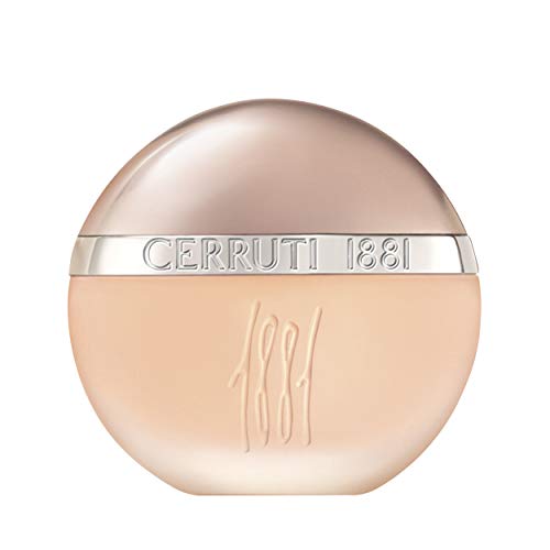 Cerruti 1881 Eau de Toilette bottle with floral design, showcasing elegance and sophistication.