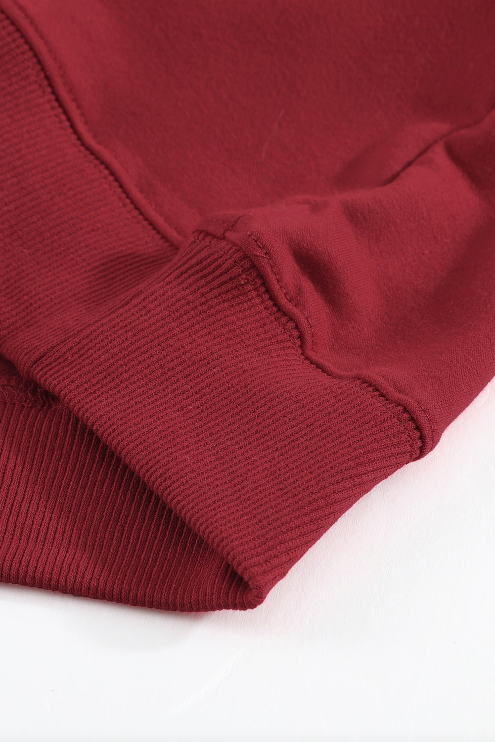 A cozy Christmas Santa Baby Print Pullover Sweatshirt featuring a festive design, long sleeves, and a relaxed fit, perfect for holiday celebrations.