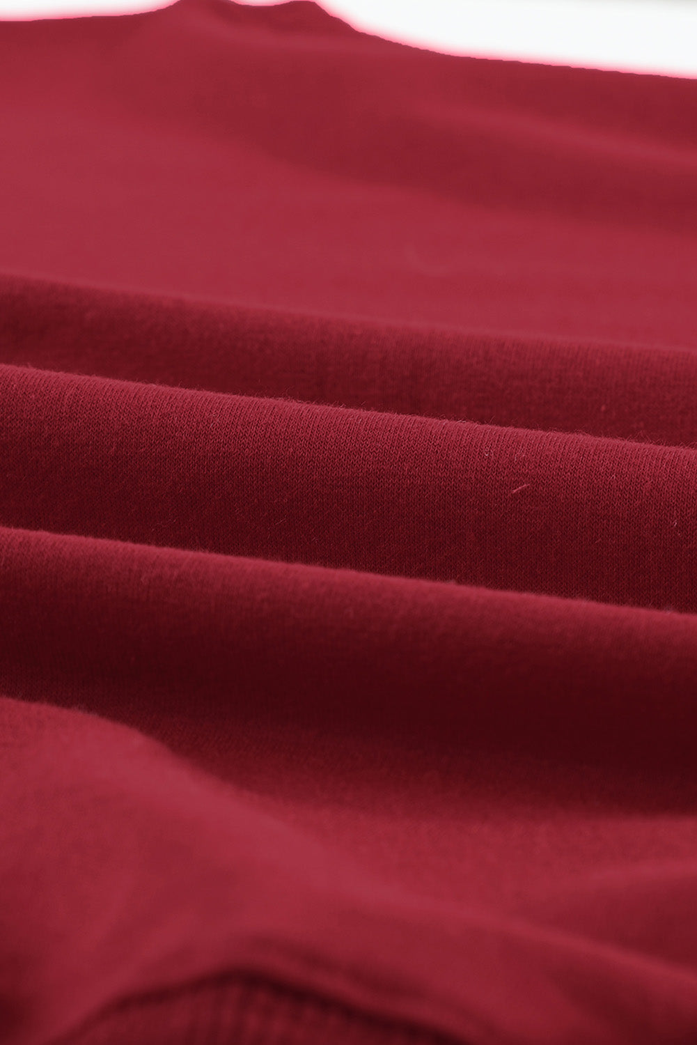 A cozy Christmas Santa Baby Print Pullover Sweatshirt featuring a festive design, long sleeves, and a relaxed fit, perfect for holiday celebrations.