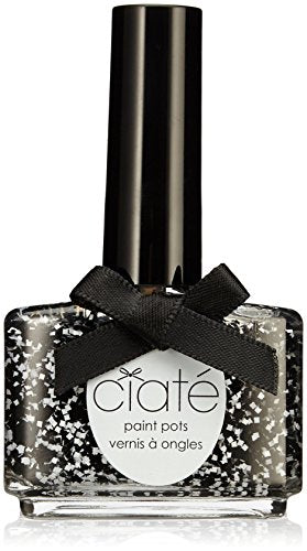 Ciaté The Paint Pot Nail Polish in Check Mate shade, showcasing a vibrant and chic color in a sleek bottle.