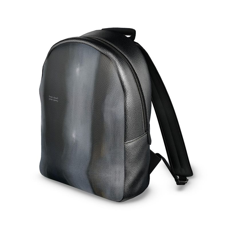 Colville Leather Backpack made from premium Nappa leather, featuring adjustable straps and spacious interior.