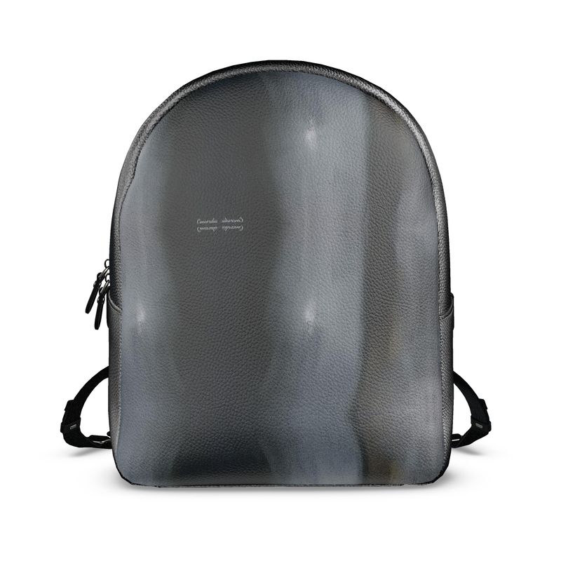 Colville Leather Backpack made from premium Nappa leather, featuring adjustable straps and spacious interior.