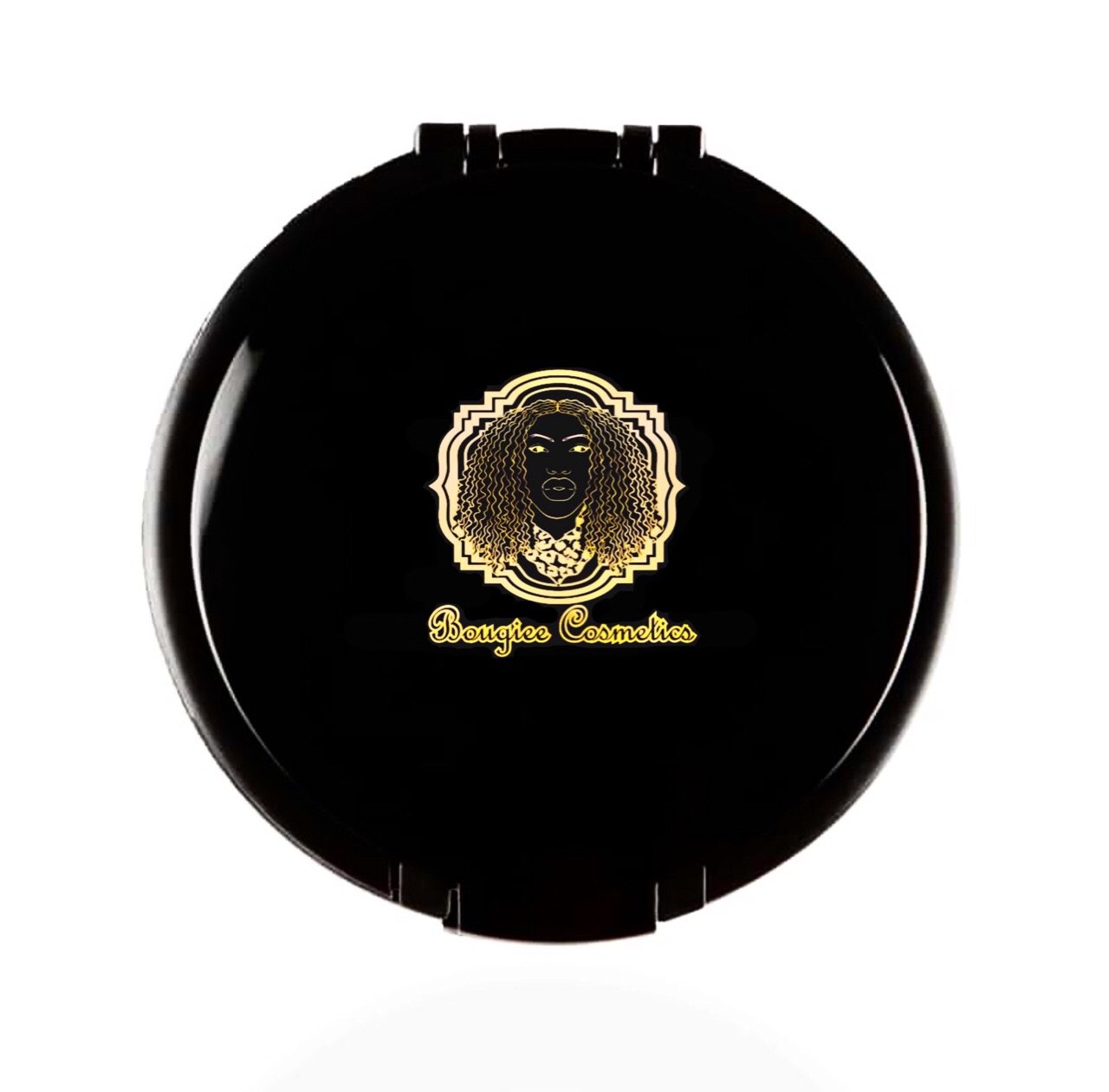 Cream to Powder Foundation CF-N1 in a sleek compact, showcasing its cool-neutral shade and creamy texture.