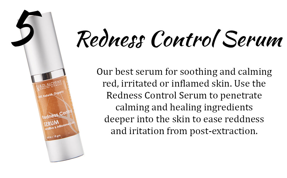 A complete Desincrustation Set featuring six stainless steel tools designed for gentle blackhead extraction and pore cleansing.