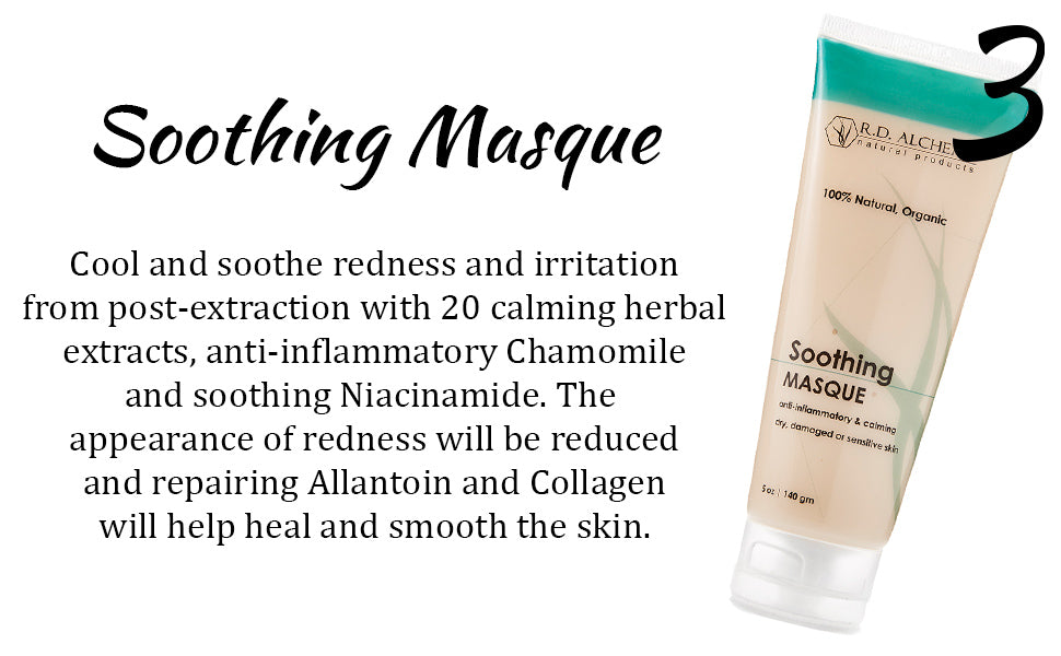 A complete Desincrustation Set featuring six stainless steel tools designed for gentle blackhead extraction and pore cleansing.