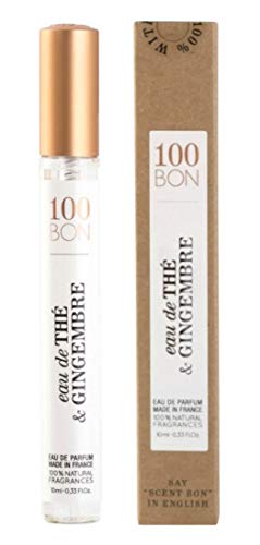 100BON Eau de Thé et Gingembre Eau de Parfum bottle with elegant design, showcasing a refreshing tea and ginger scent.