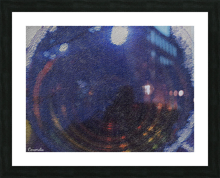 Embossed - Art By Concordia featuring various print options including canvas, acrylic, wood, and metal, showcasing vibrant colors and artistic detail.