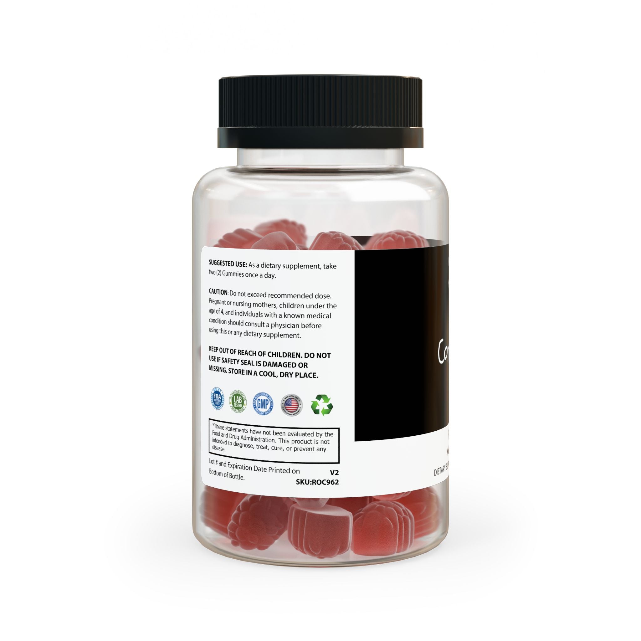 A bottle of Fiber Gummies containing 60 delicious gummies, designed to support daily fiber intake, featuring a vibrant label and a convenient size.