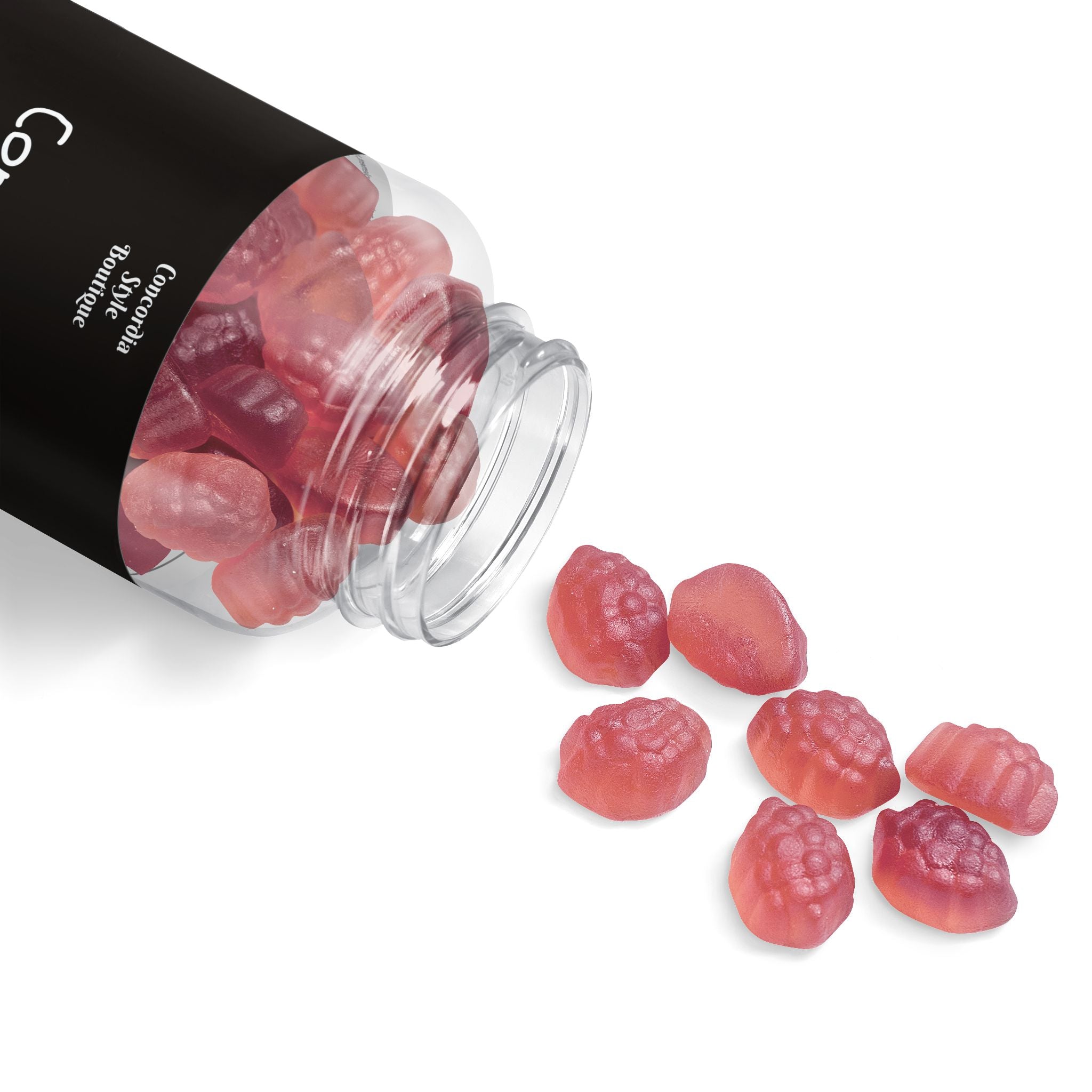 A bottle of Fiber Gummies containing 60 delicious gummies, designed to support daily fiber intake, featuring a vibrant label and a convenient size.
