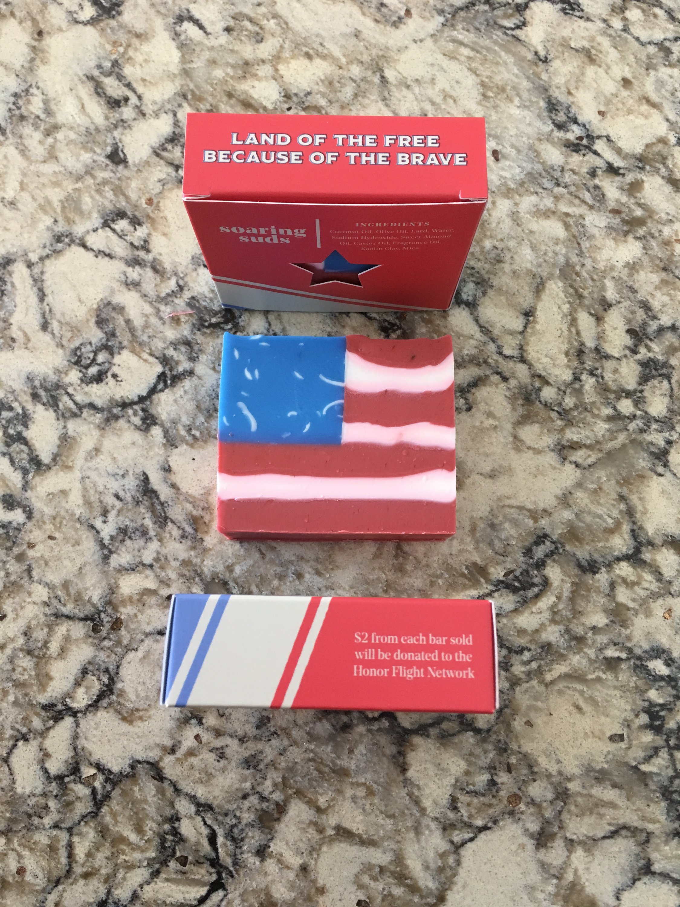 FREEDOM Soap bar with a unisex fragrance, handcrafted in small batches, featuring natural oils and a unique design.