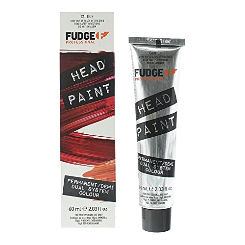 Fudge Professional Colour Headpaint in 88.66 Light Intense Red Blonde, showcasing vibrant hair color in a sleek packaging.