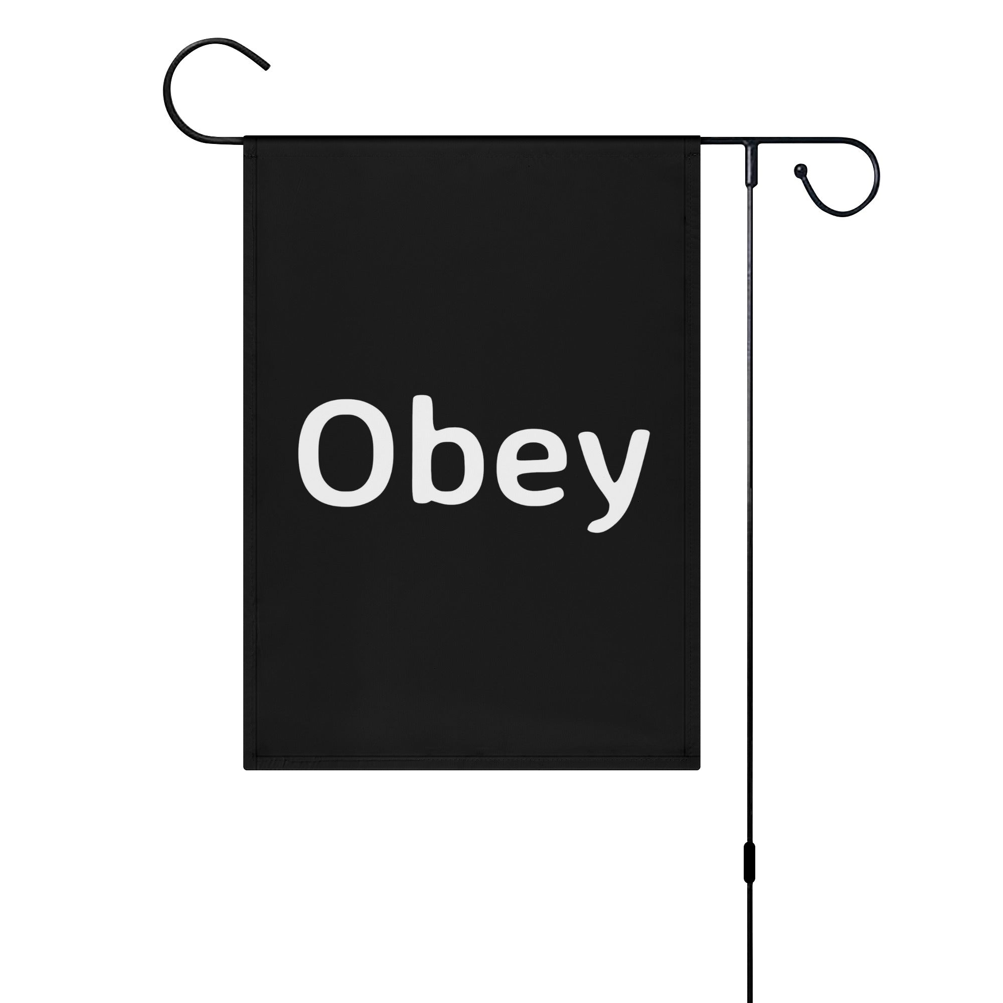 Colorful garden flag measuring 12.5 x 18 inches, made from durable polyester with double-sided printing.