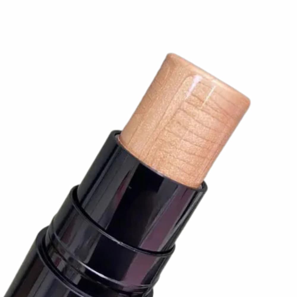Irawo Beauty Glow-up™ Highlighter Stick showcasing its creamy texture and eco-friendly packaging, perfect for achieving a radiant glow.