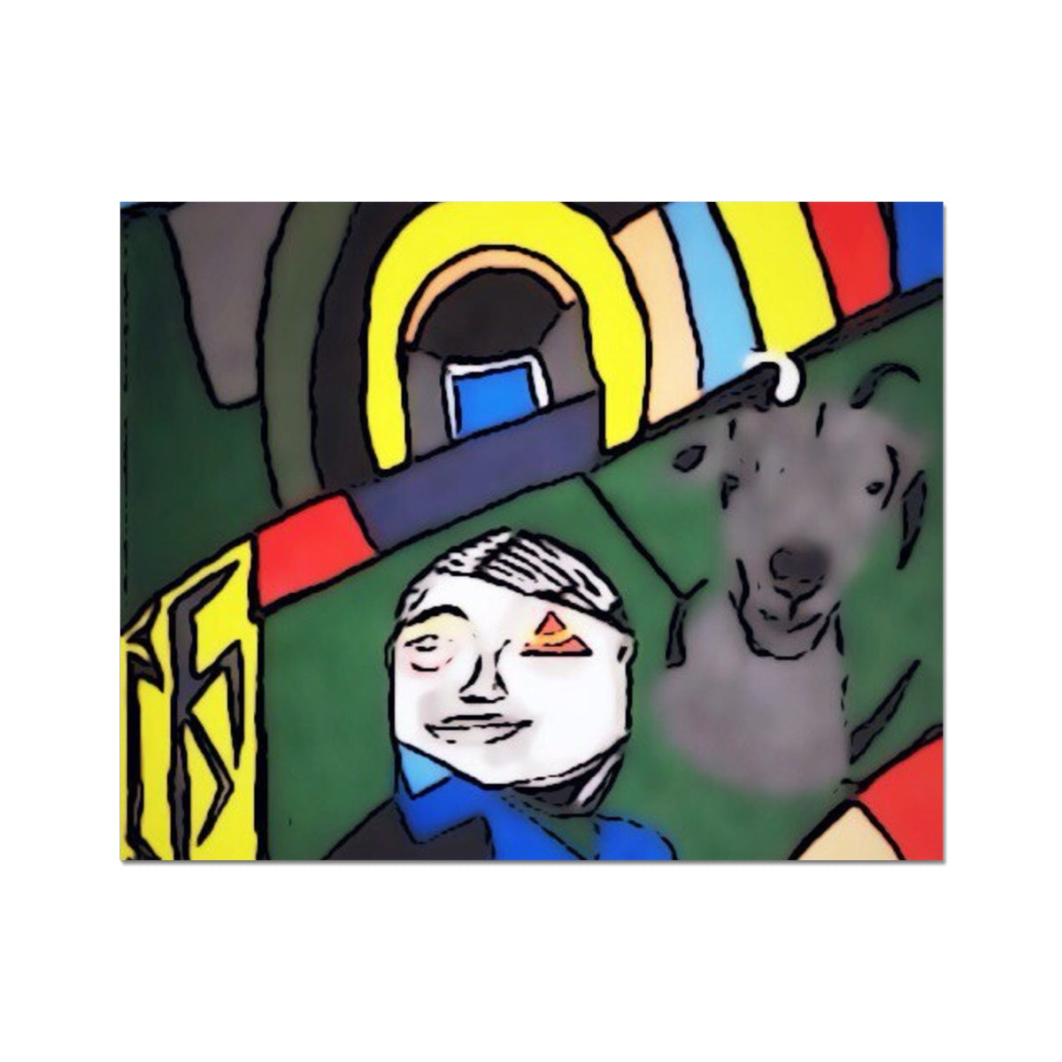 G.O.A.T. C-Type Print showcasing vibrant colors and brilliant whites on silver halide color paper.