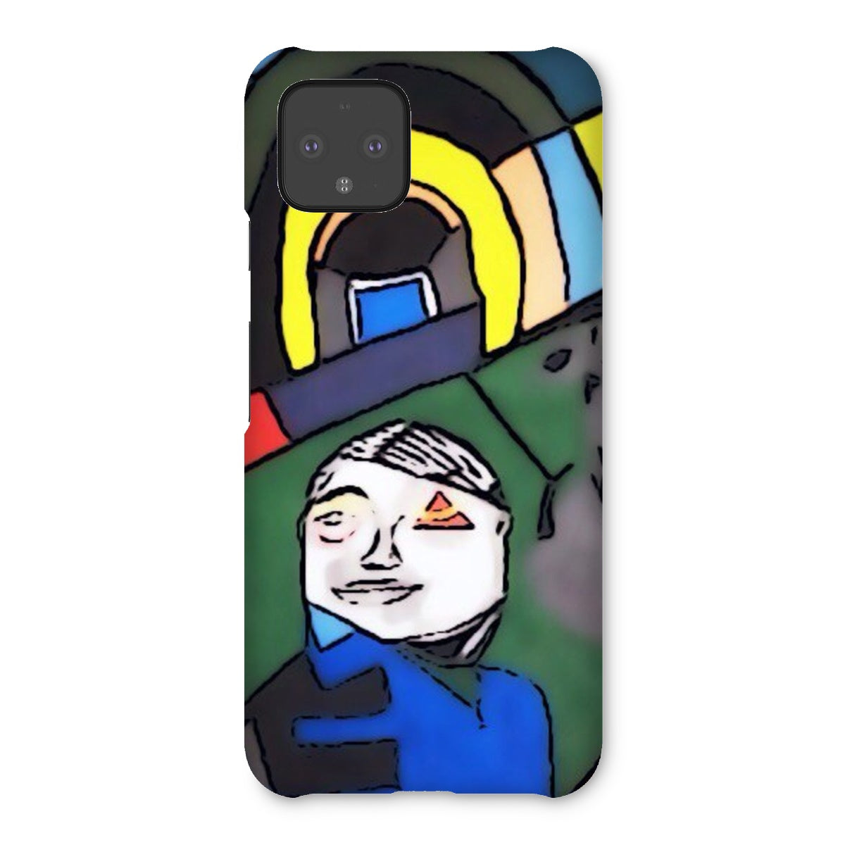 G.O.A.T. Snap Phone Case showcasing its sleek design and durable material, available for various phone models.