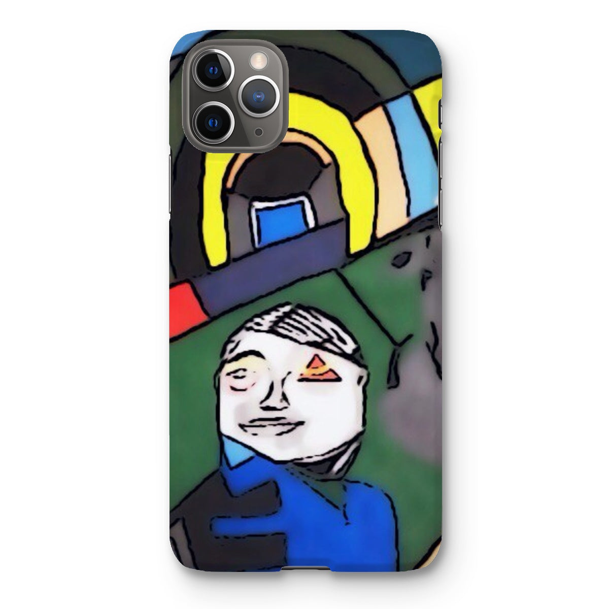 G.O.A.T. Snap Phone Case showcasing its sleek design and durable material, available for various phone models.