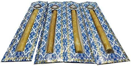 Golden Miswak Sticks for Teeth, natural wooden toothbrushes for oral hygiene, vibrant yellow color.