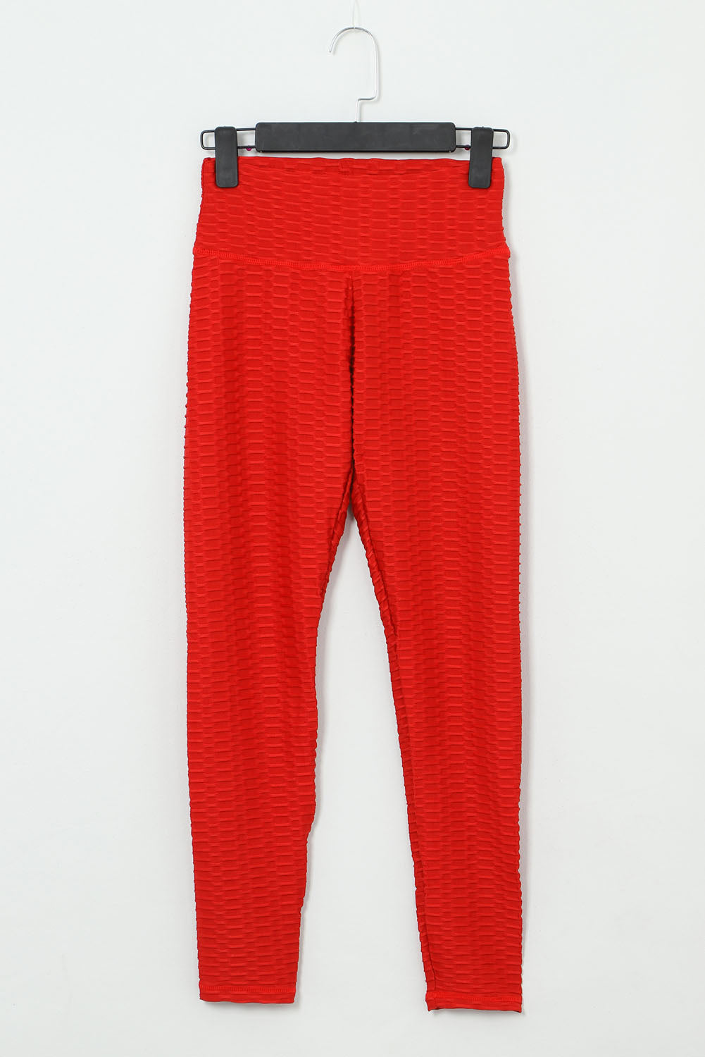 Gray Perfect Shape Leggings showcasing a stylish design that shapes the body, featuring special nubs for skin massage.