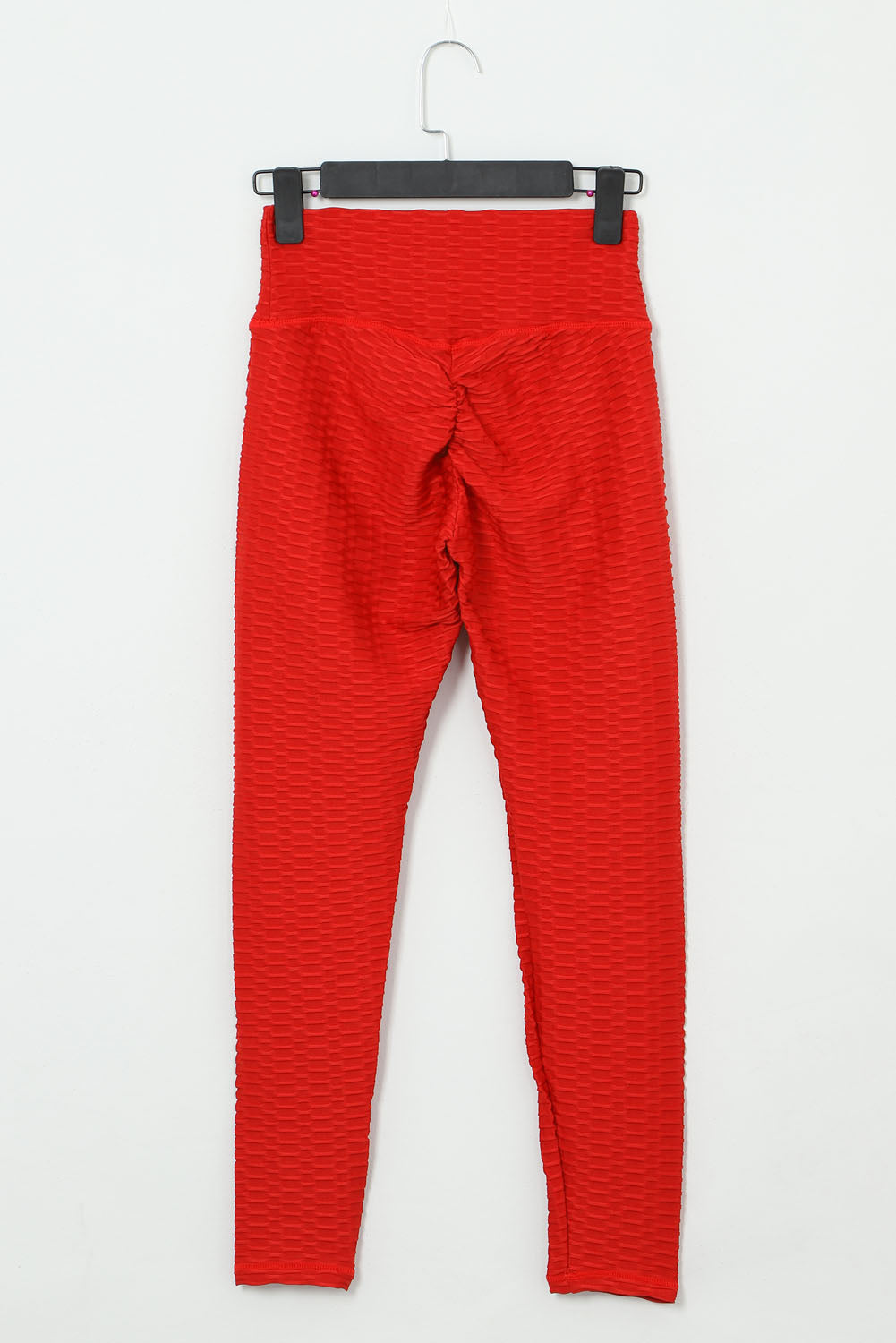 Gray Perfect Shape Leggings showcasing a stylish design that shapes the body, featuring special nubs for skin massage.