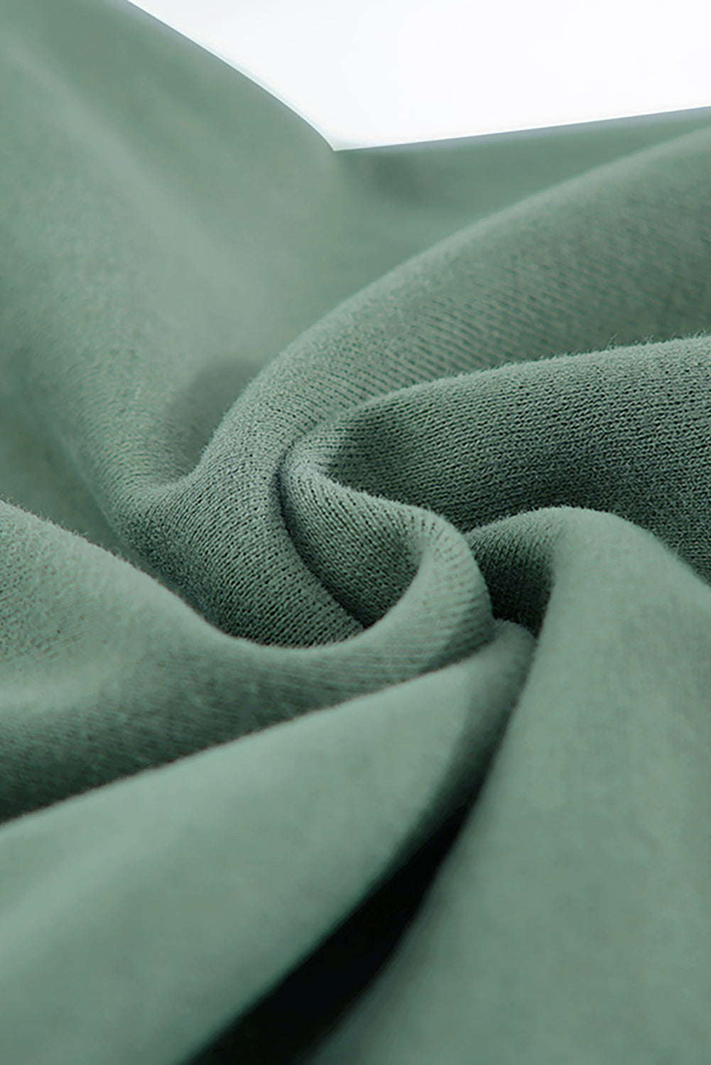 Green Snap Button Pullover Hoodie featuring a kangaroo pocket and drawstring hood, perfect for casual wear.