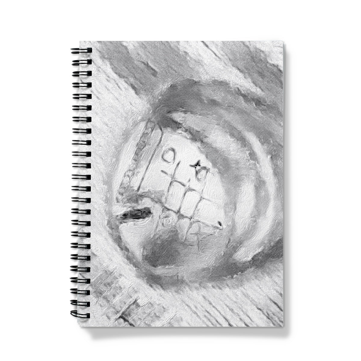 A stylish Head Notebook with a sleek cover, perfect for writing and organizing notes.