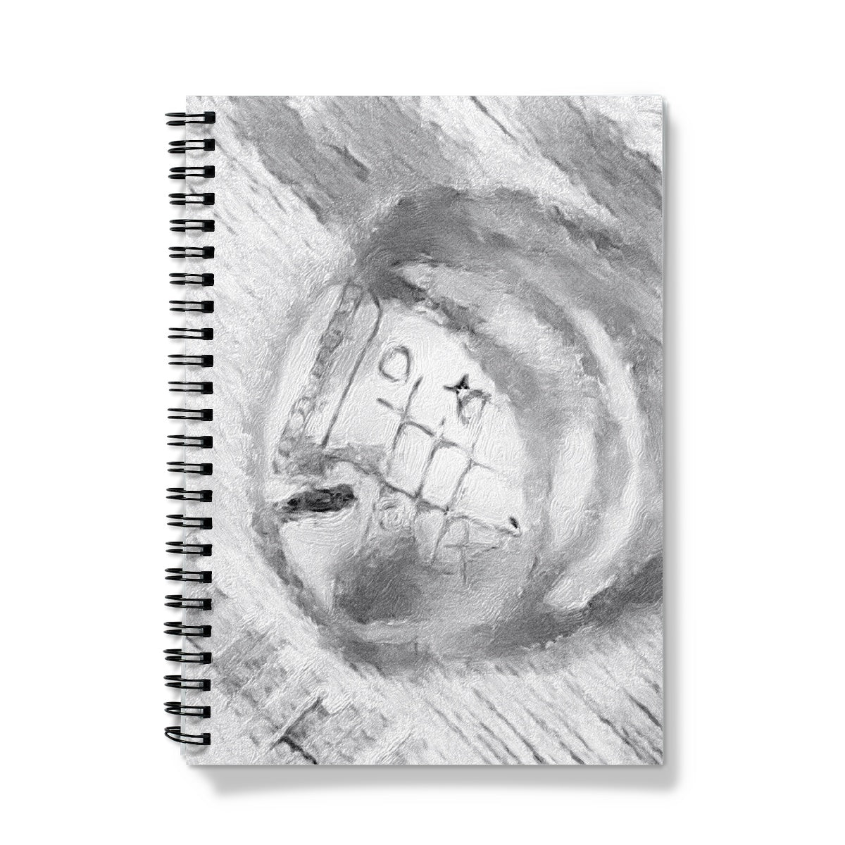 A stylish Head Notebook with a sleek cover, perfect for writing and organizing notes.