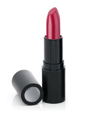 A collection of Hydrate Lipsticks in 14 vibrant shades, showcasing their sleek packaging and rich colors.