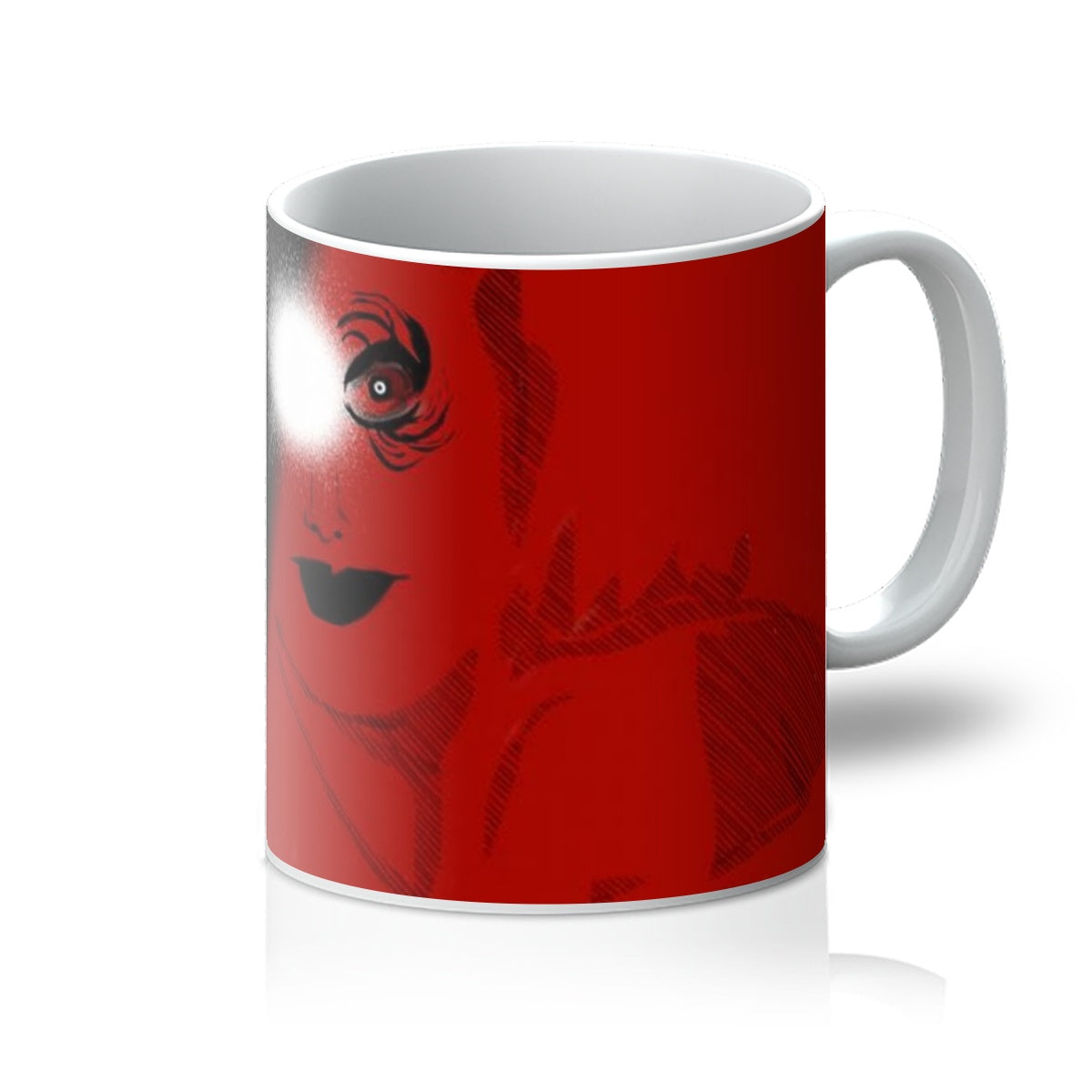 I See You Mug featuring a high-quality photo print on a durable all-white ceramic mug.