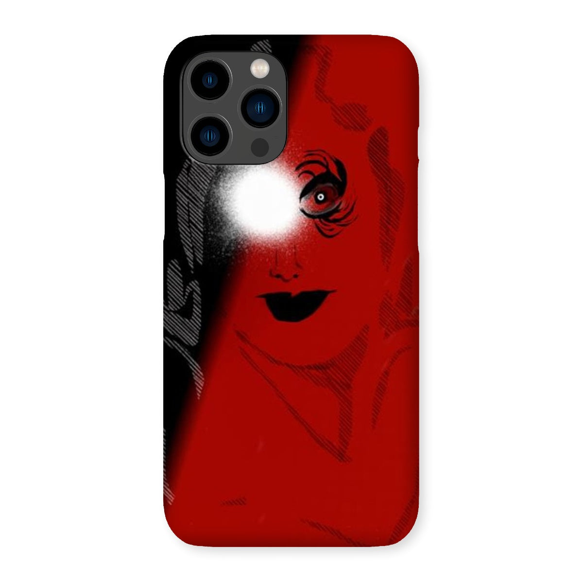 I See You Snap Phone Case showcasing its durable shatterproof design and snug fit for various smartphones.