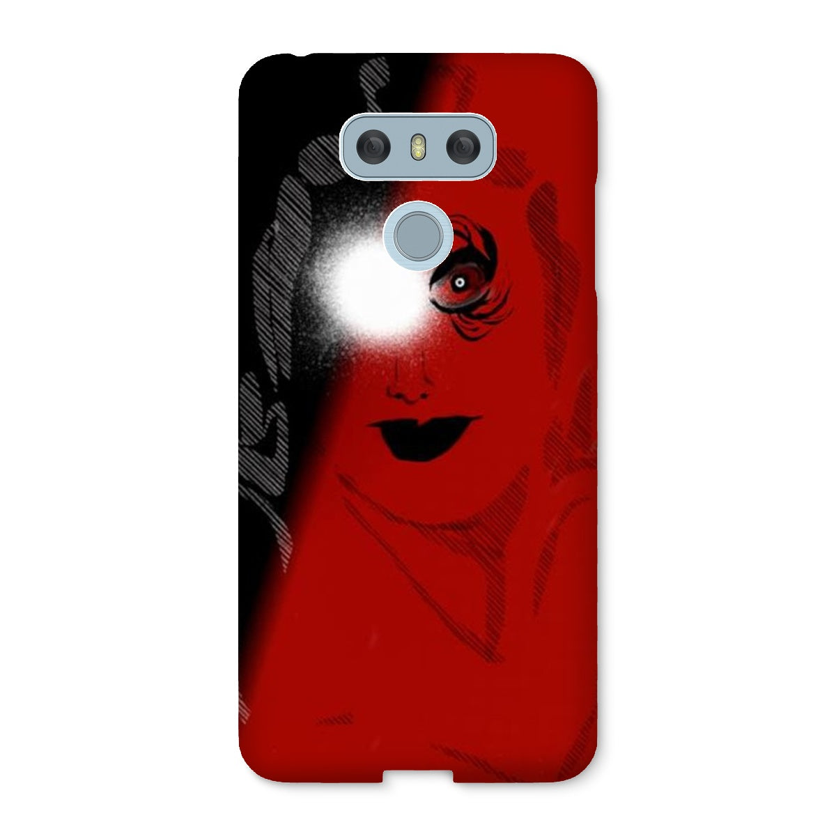 I See You Snap Phone Case showcasing its durable shatterproof design and snug fit for various smartphones.