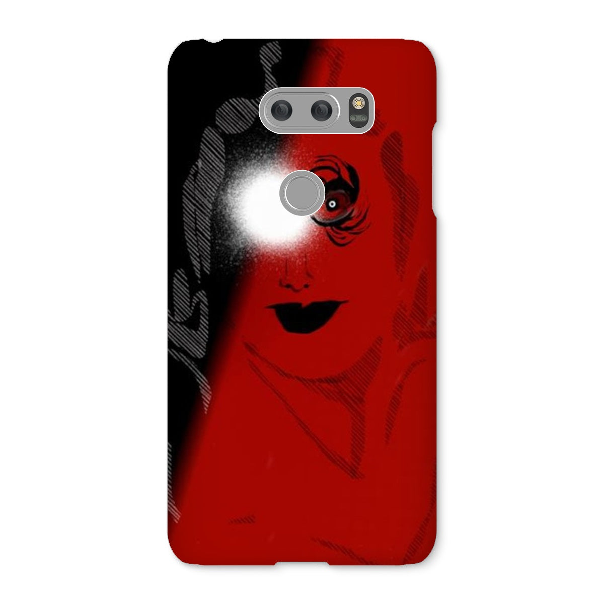 I See You Snap Phone Case showcasing its durable shatterproof design and snug fit for various smartphones.