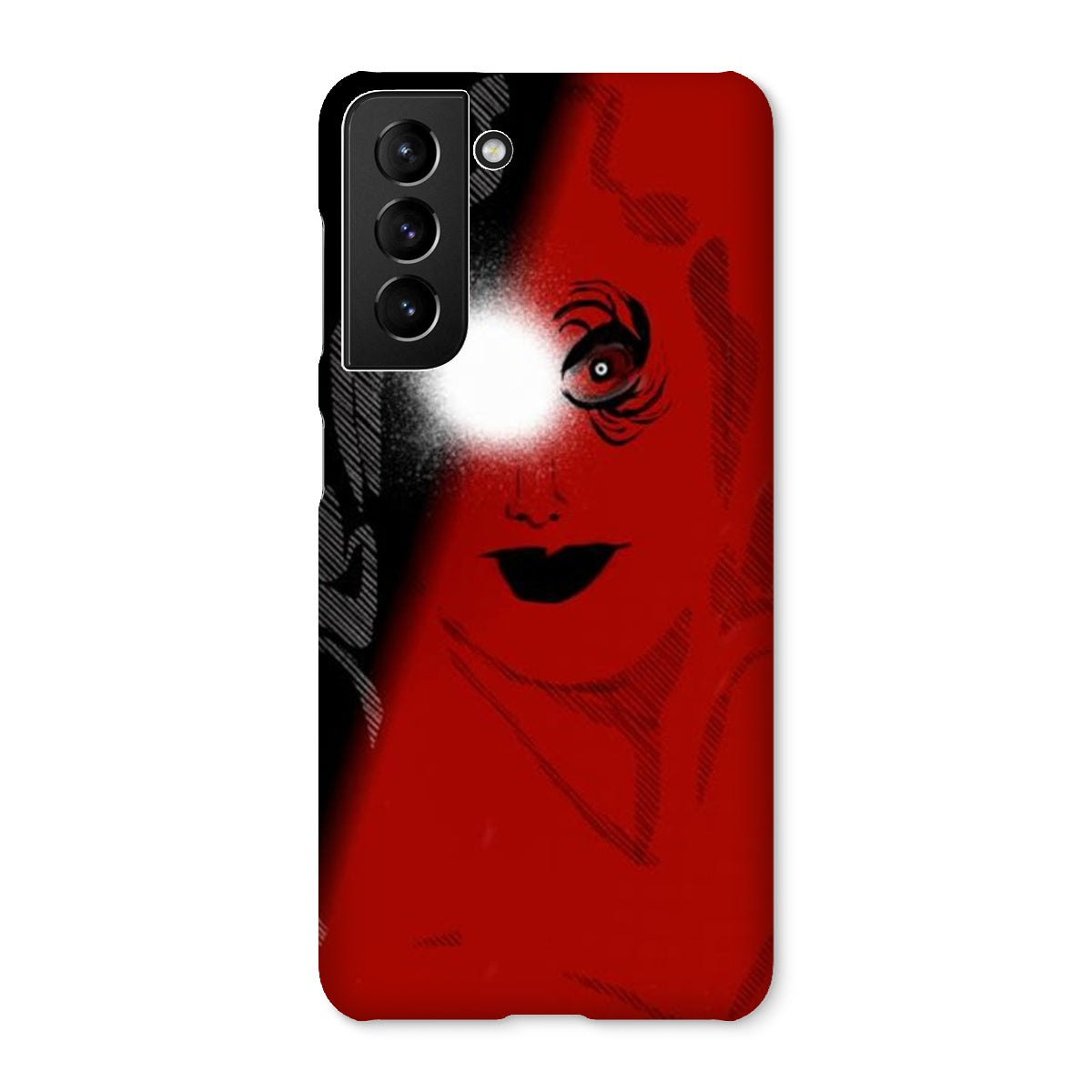 I See You Snap Phone Case showcasing its durable shatterproof design and snug fit for various smartphones.