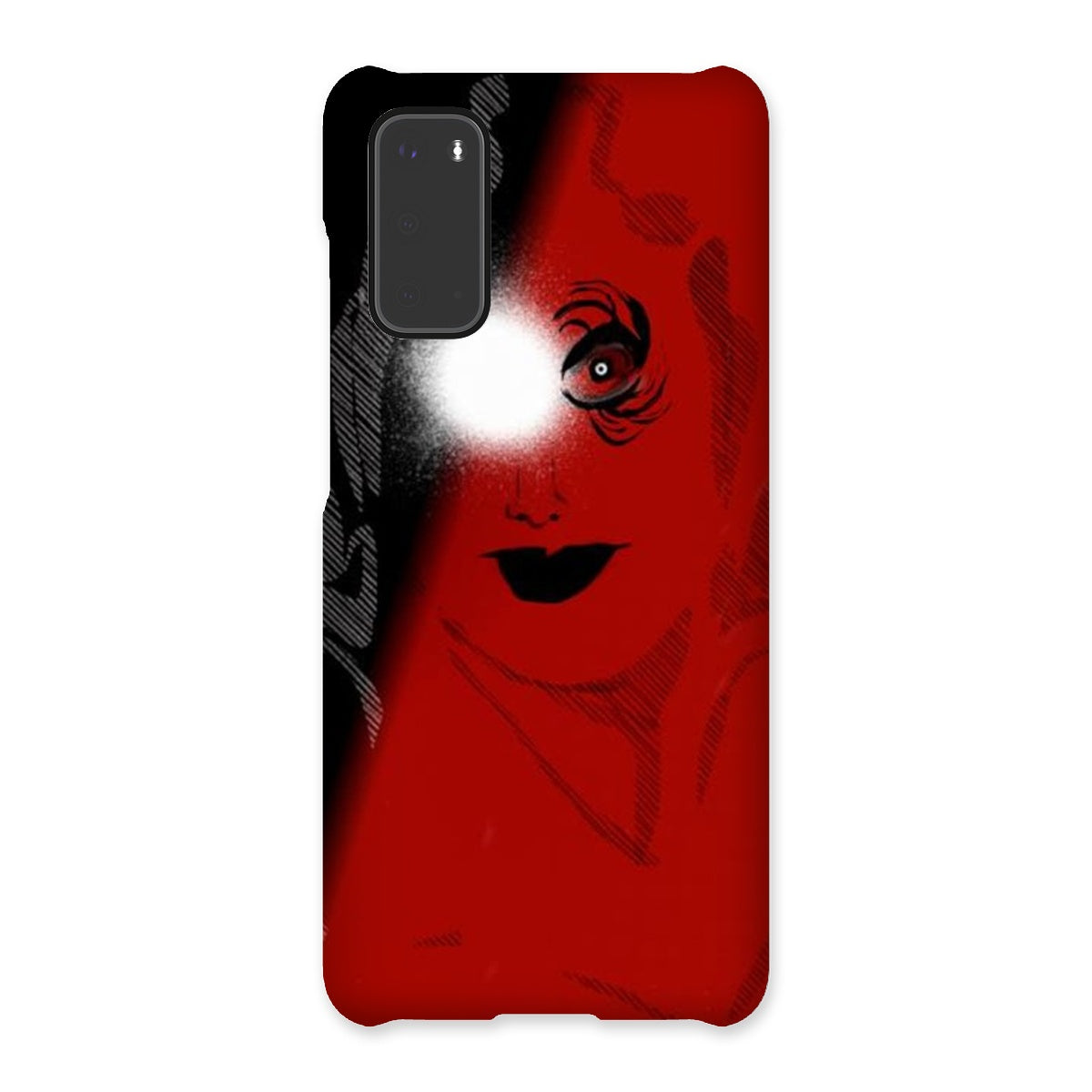 I See You Snap Phone Case showcasing its durable shatterproof design and snug fit for various smartphones.