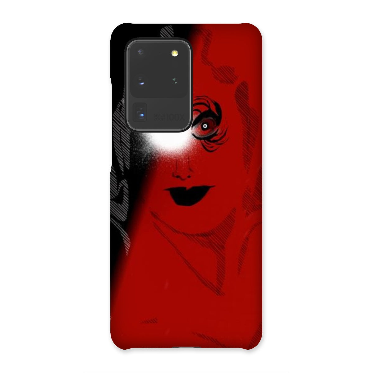 I See You Snap Phone Case showcasing its durable shatterproof design and snug fit for various smartphones.