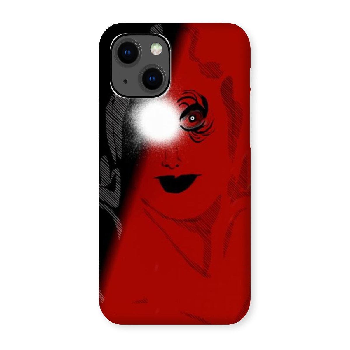 I See You Snap Phone Case showcasing its durable shatterproof design and snug fit for various smartphones.