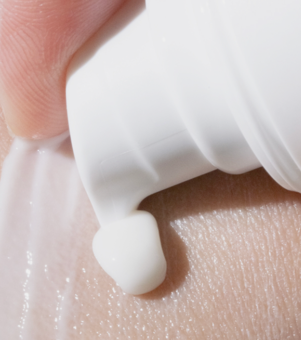 iLM Brightening Eye Cream in a sleek jar, designed to reduce dark circles and puffiness around the eyes.