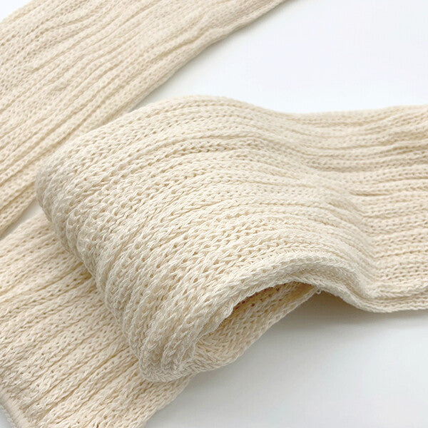 Jambières en soie naturelle pour femmes, combinant soie et coton, longueur de 45 cm, fabriquées au Japon.