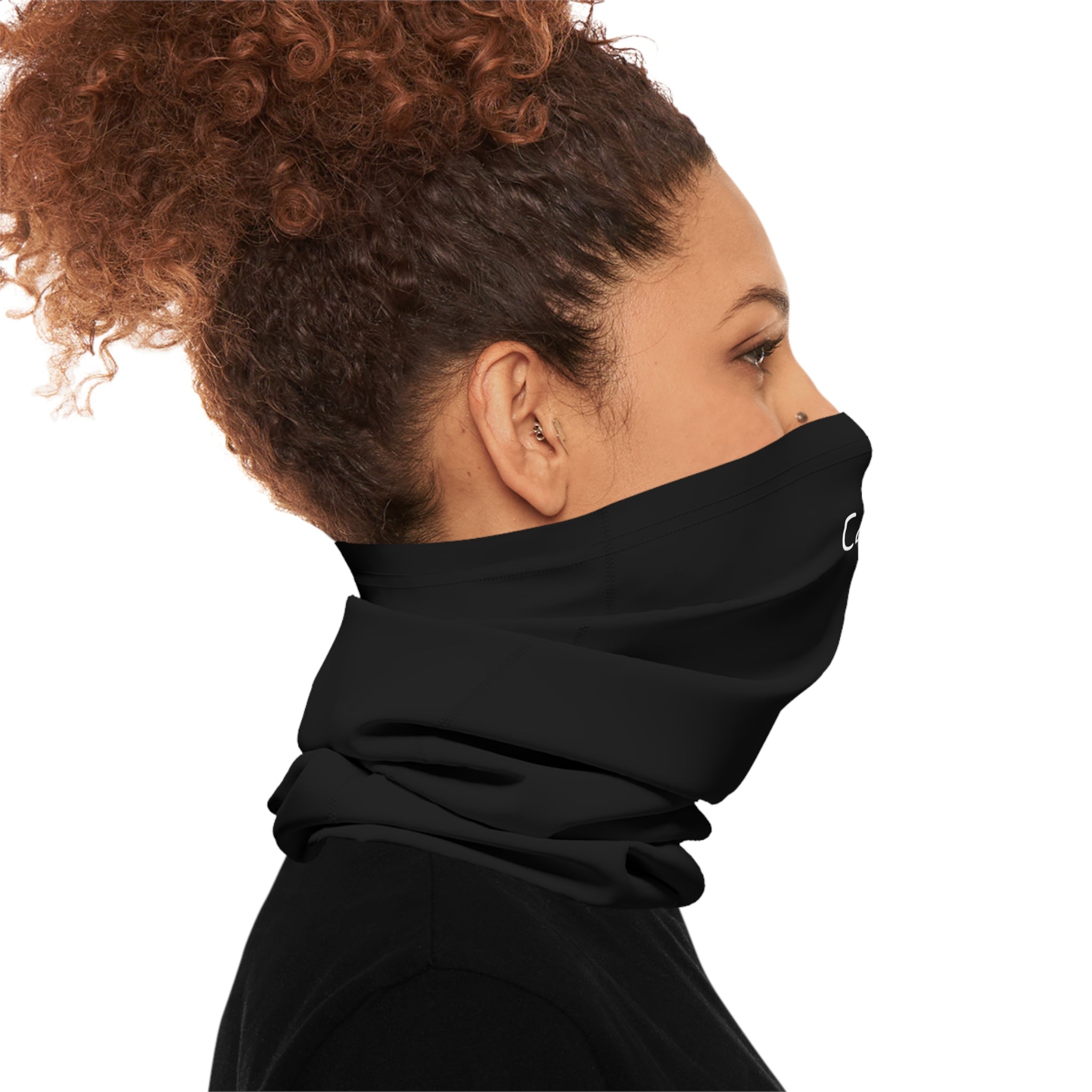 Lightweight Neck Gaiter - 'Consume' in various colors, showcasing its stretchy and breathable fabric, ideal for outdoor activities.