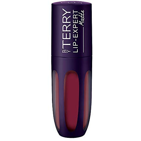 By Terry Lip Expert Matte Liquid Lipstick in shade 6 Chili Fig, showcasing its sleek packaging and rich color.