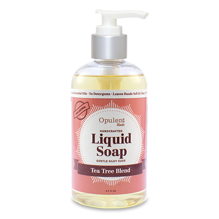 A bottle of Liquid Soap - Tea Tree with a natural, eco-friendly design, showcasing its refreshing and cleansing properties.