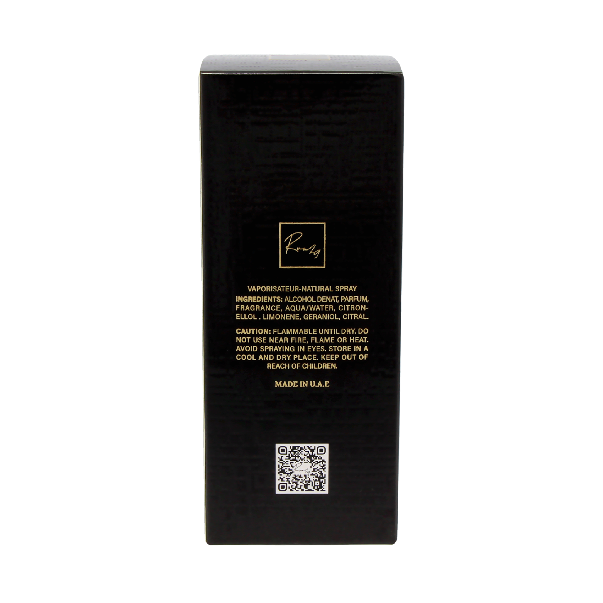 Madera Nera Eau De Parfum bottle with a dark, elegant design, reflecting the essence of the American West.