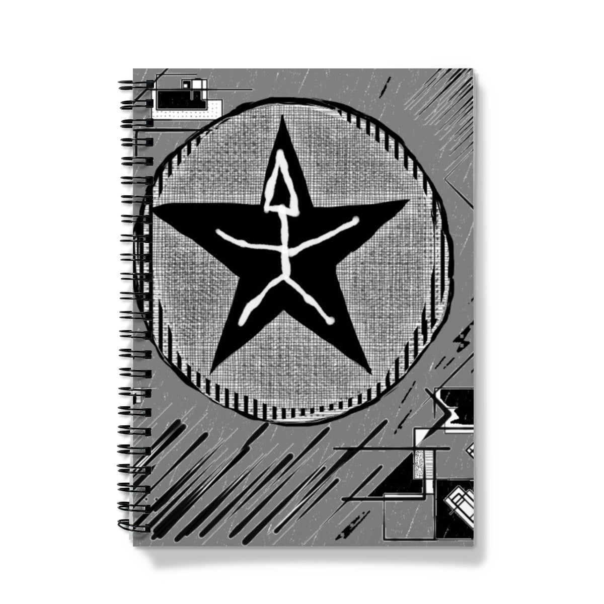 Mankind Notebook featuring a sleek cover design and high-quality paper, perfect for writing and organizing notes.